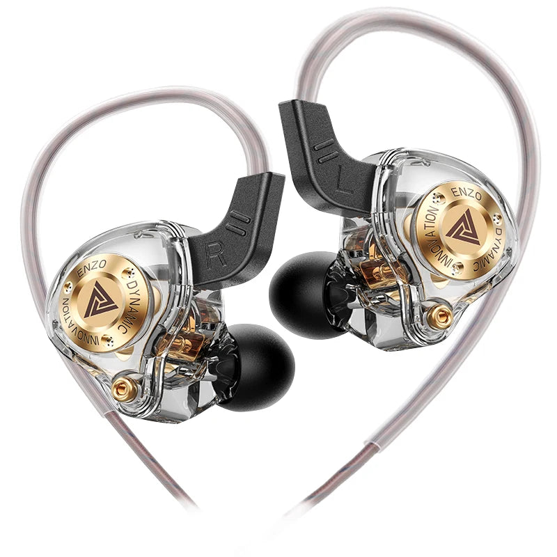 New QKZ 15D Dynamic Surround Sound Bass Earphones Earbud 3.5MM AUX In-Ear Monitor Headphones HIFI Noise Cancelling Sport Headset