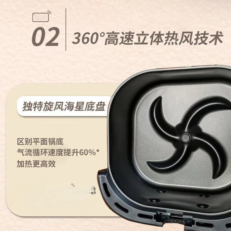Air fryer HD9257 household large capacity multi-function automatic