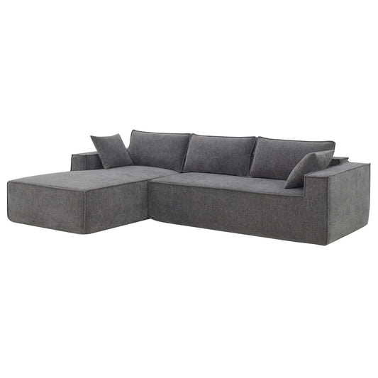 Free Combination Minimalist Style Modular Sectional, Wrinkle Resistant Couch Set L Shaped Compressed Sofa For Living Room