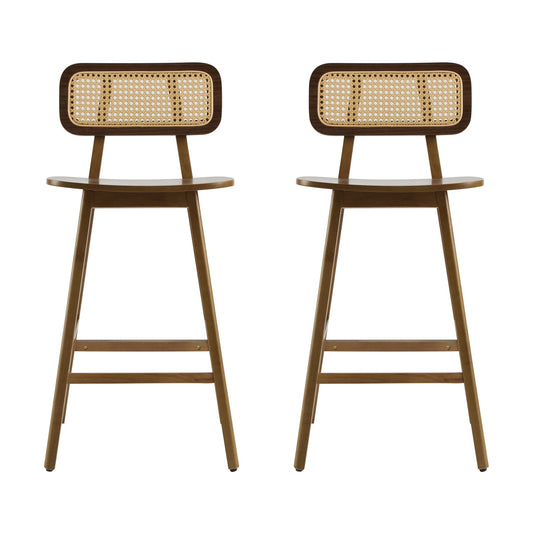 Bari - Indoor Wood Barstool (Set of 2)