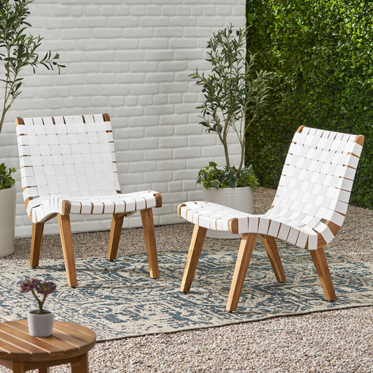 Charlotte - Lounge Chair - White