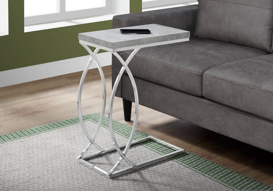 Accent Table, C - Shaped, Contemporary & Modern Design