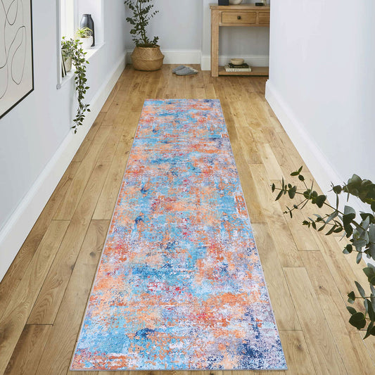 Maval - Stunning Washable Runner Rug