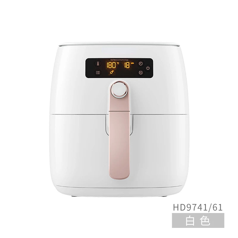 Air fryer new oil-free electric fryer household fully automatic multifunctional 4.5L large capacity HD9741