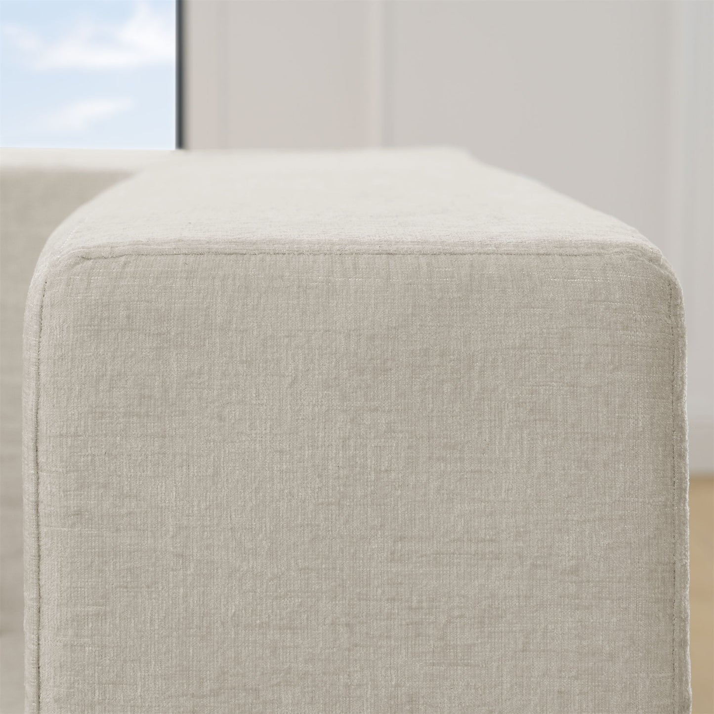 Modern Minimalist Cloud Sectional Couch With Comfy Chaise, U Shaped Modular Sofa