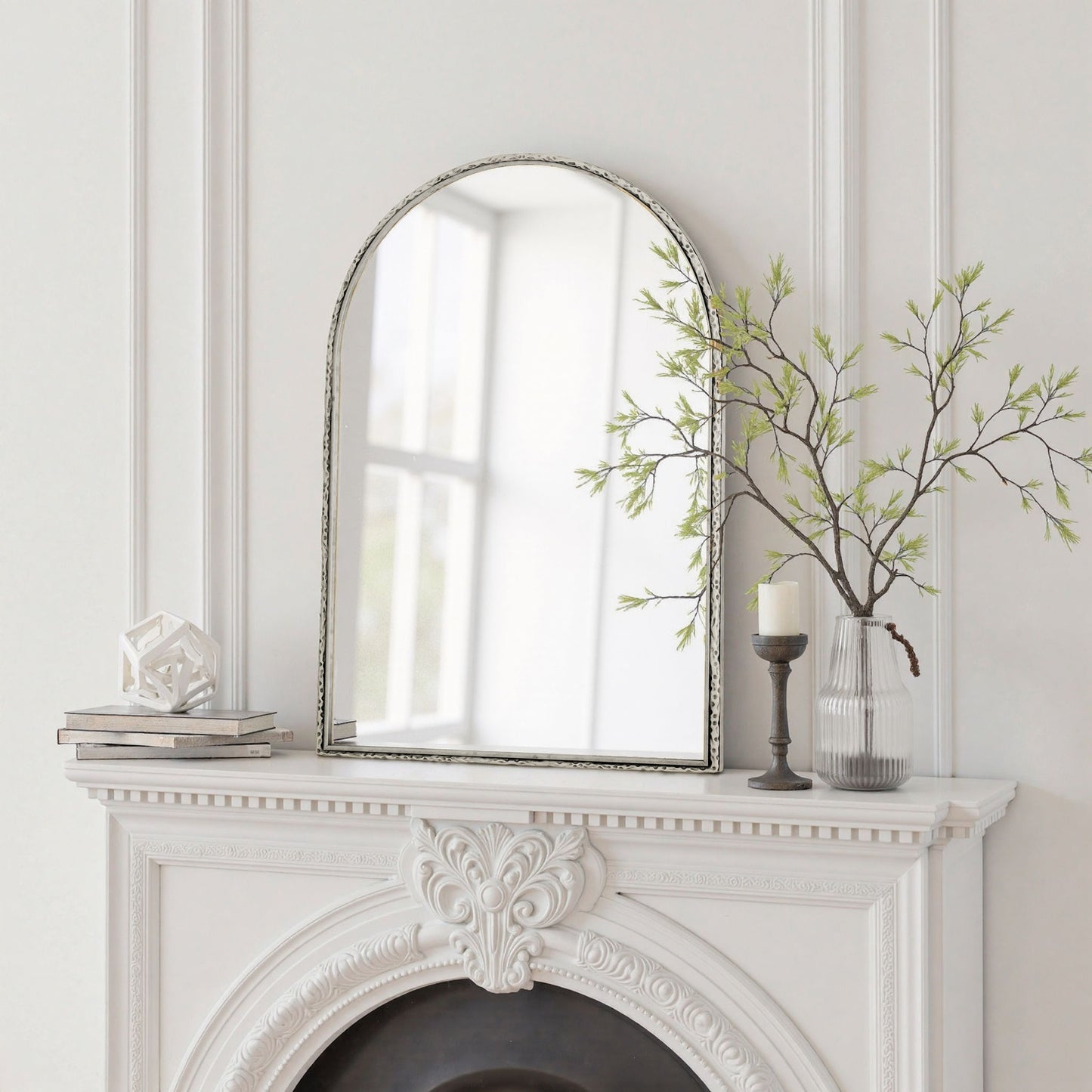 Arched Mirror With Shatterproof Glass