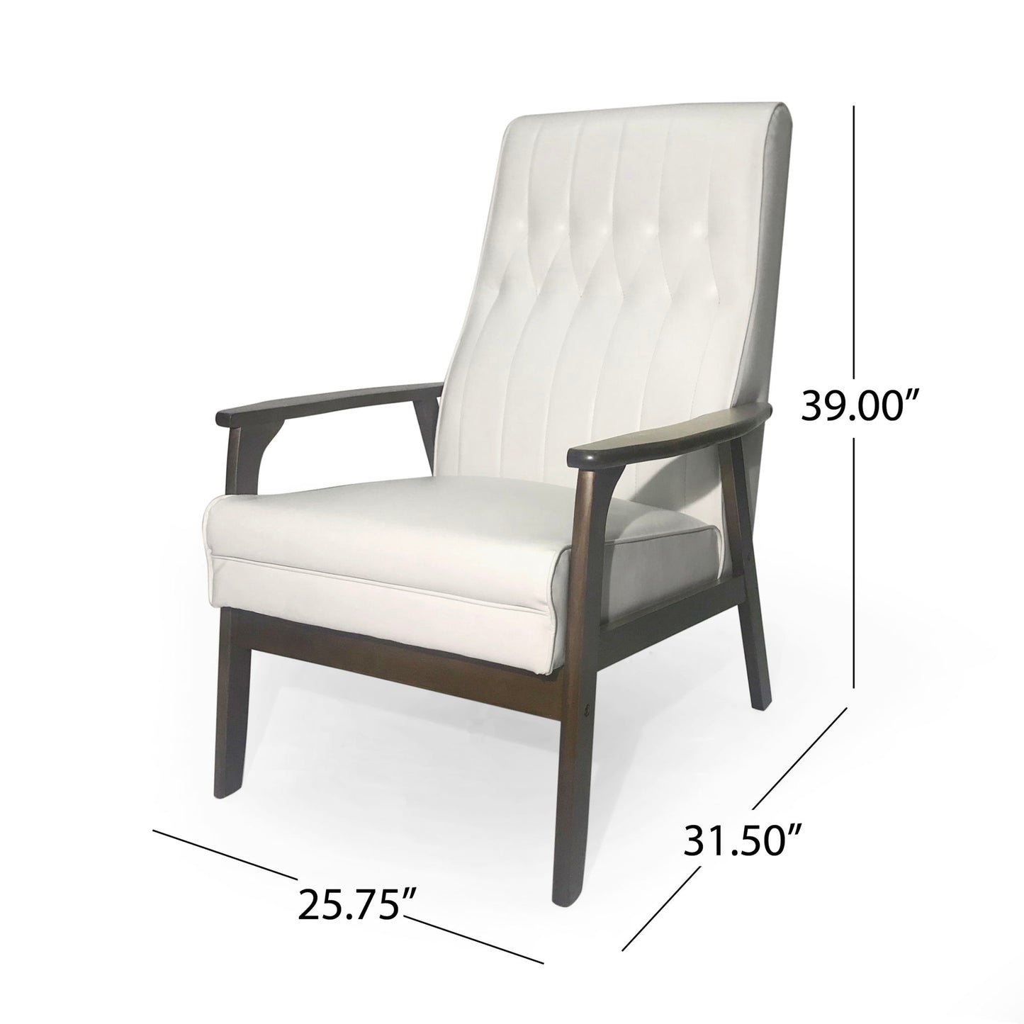Mid Century Modern Upholstered Accent Chair