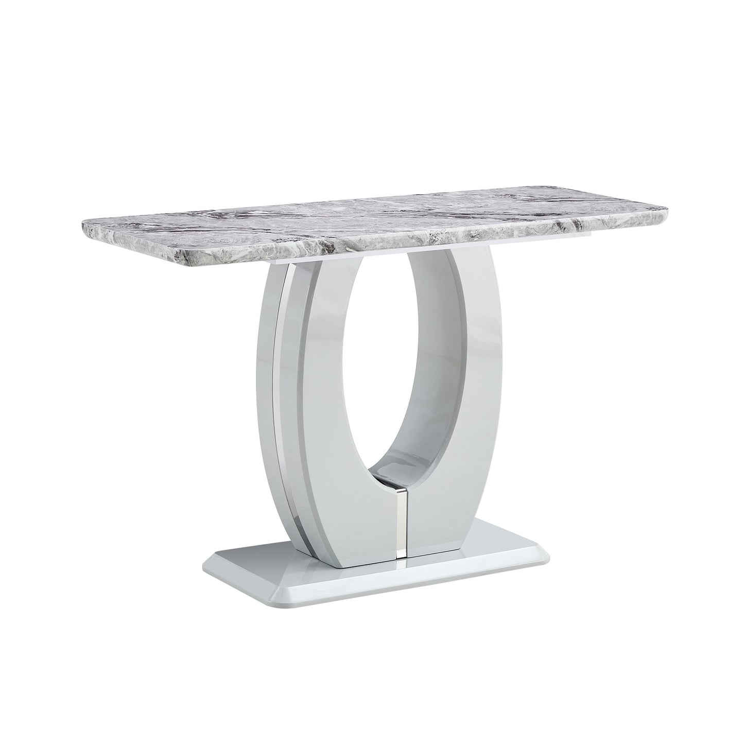 Modern Minimalist Rectangular Counter Bar Table