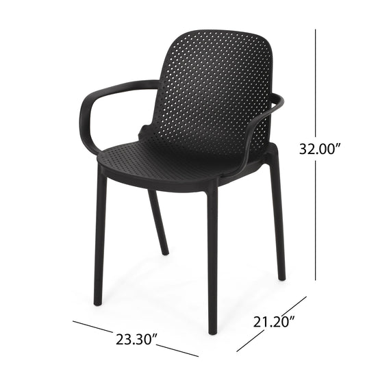 Roxanne - Outdoor Stacking Dining Armchair (Set of 2)