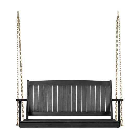 Tambora - Porch Swing Acacia Wood Slat Design