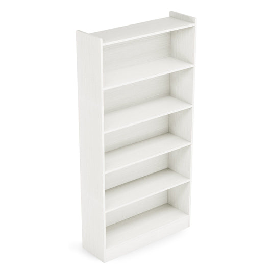 Library Bookshelf With Storage For Living Room