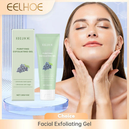 Facial Exfoliating Gel Face Scrub Deep Cleaning Hyaluronic Acid Repair Facial Moisturizing Gel Skin Care Product Face Skin Care