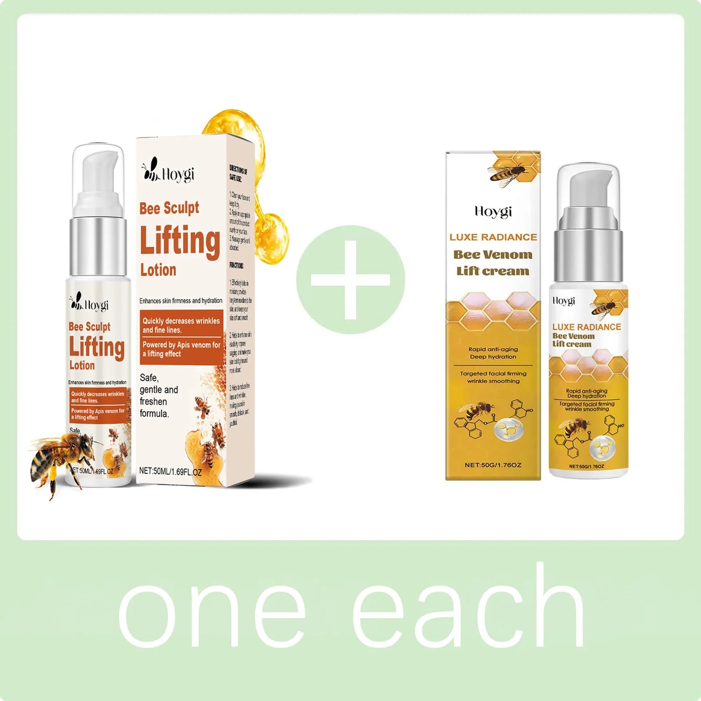 Bee Venom Cream for Face Remove Wrinkles Lifting Firming Improve Skin Sagging Tightening Nourishing Repair Facial Skin Care 50ml