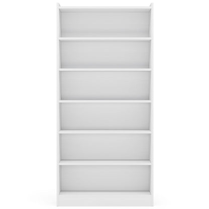 Library Bookshelf With Storage For Living Room