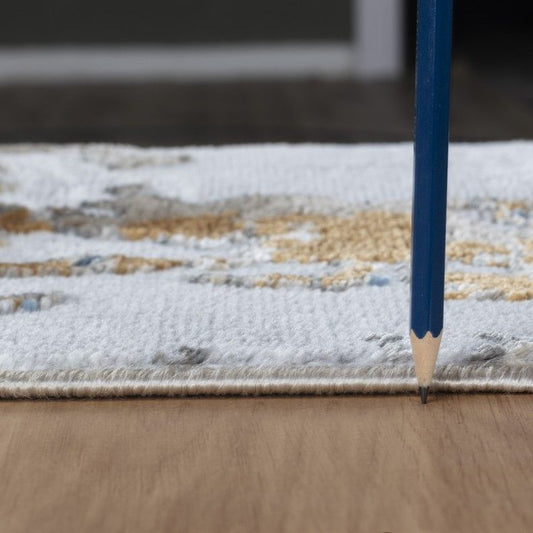 Textures - 5'3" X 7' Area Rug - Multi, Polypropylene