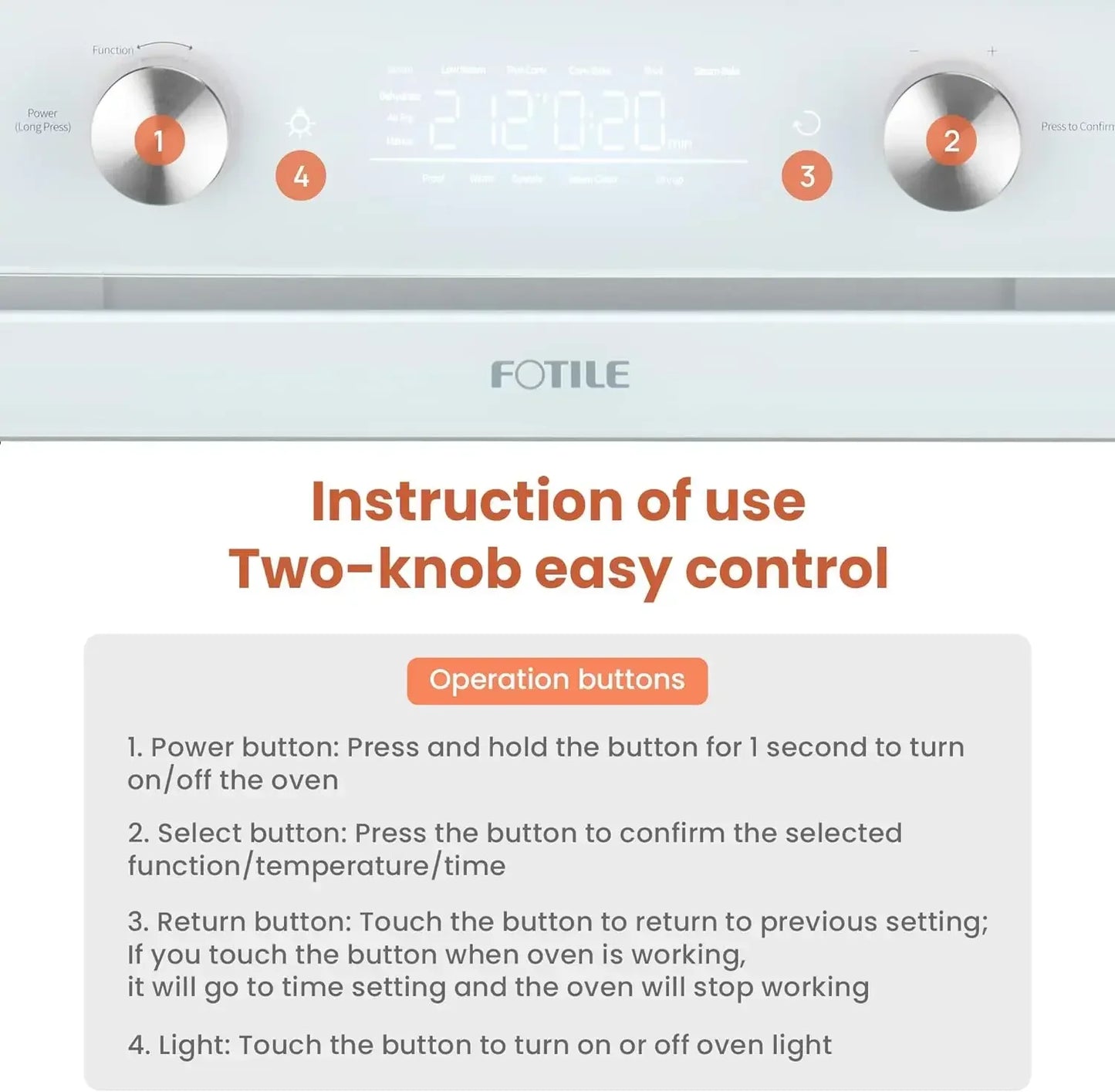 Hot sales ChefCubii 4-in-1 Countertop Convection Steam Oven, Air Fryer, Dehydrator With True Convection Bake, Steam-Bake,