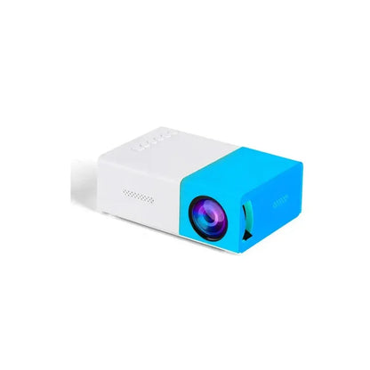 Emiuzek YG300 mini portable projector plug-in phone, LED home theater, suitable for outdoor, home entertainment