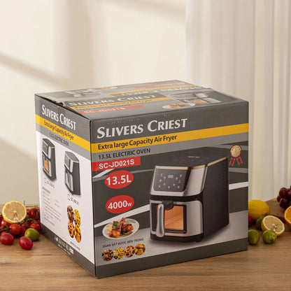 2025 Hot Selling Air Fryer Konb Control Air Fryer Big Capacity 12L Large Capacity Oil Free Air Fryer Oven