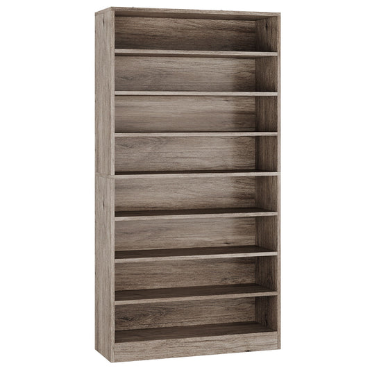 9 Tier Freestanding Shoe Cabinet, With Open Design