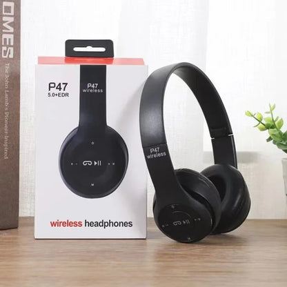 Wireless Bluetooth Headphones P47 Noise Canceling Handsfree Earphone Headset For iPhone Huawei Samsung S22 Audio Device Accessor