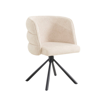 270 Degree Swivel Upholstered Desk Chairs (Set of 2)