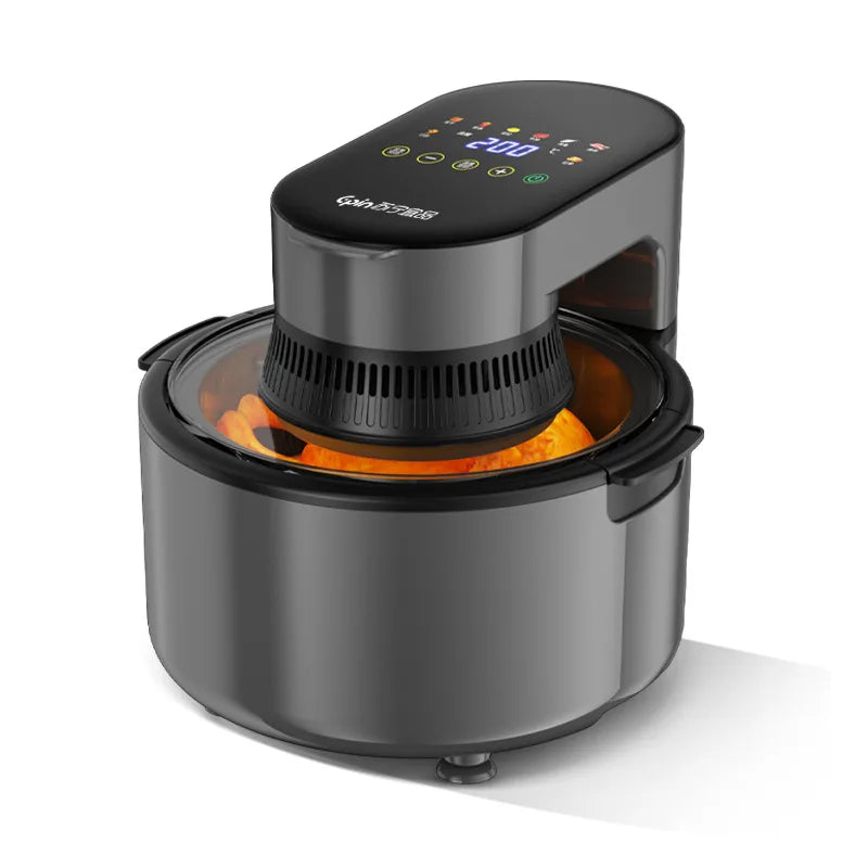 Air Fryer Household Intelligent Visual Deep Frying Pan Multi-Function Large Capacity Oil-Free Deep Frying Pan Chips Machine Oven