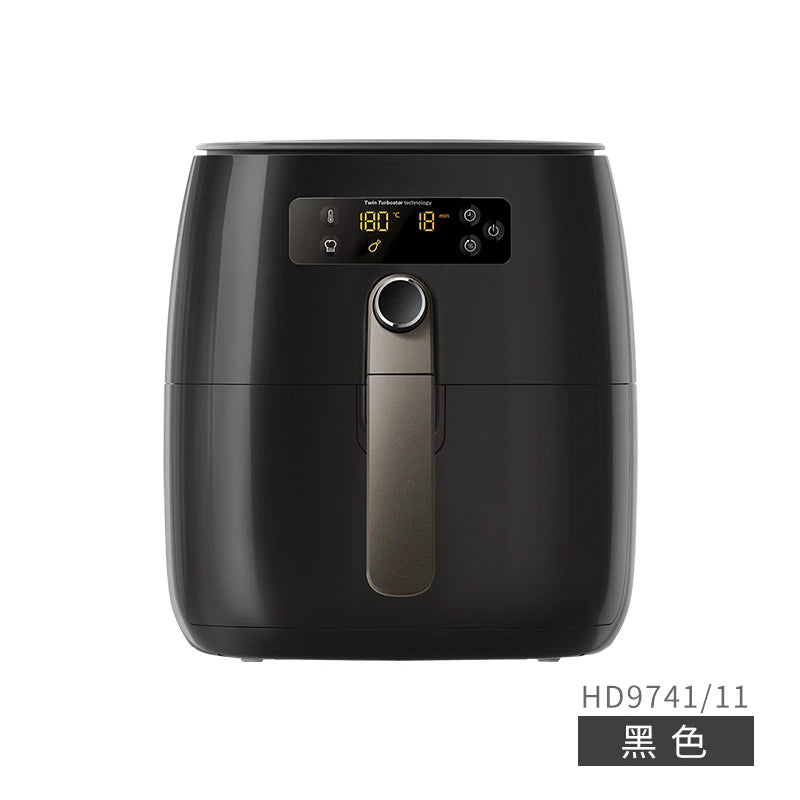 Air fryer new oil-free electric fryer household fully automatic multifunctional 4.5L large capacity HD9741