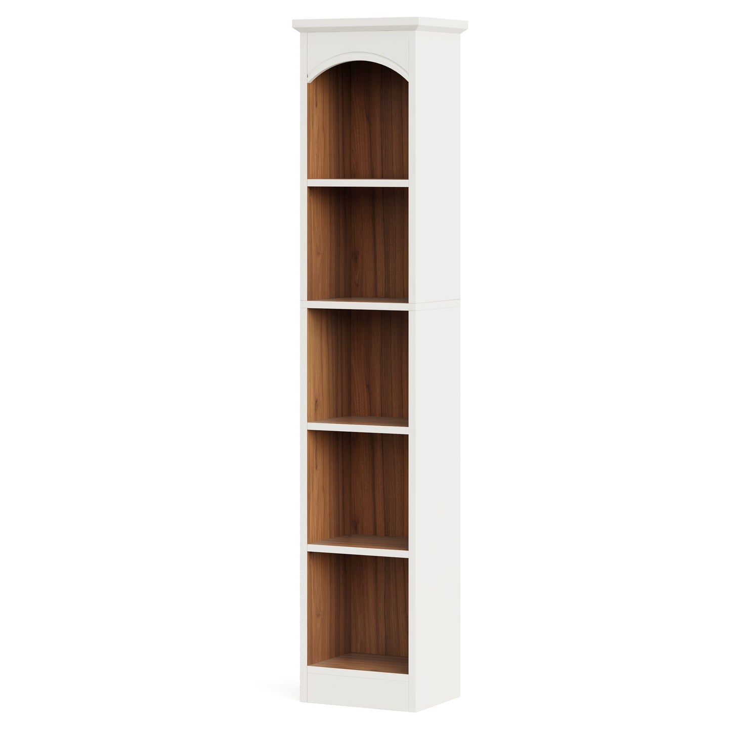 5 Tier Library Bookcase For Living Room