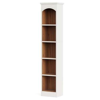 5 Tier Library Bookcase For Living Room
