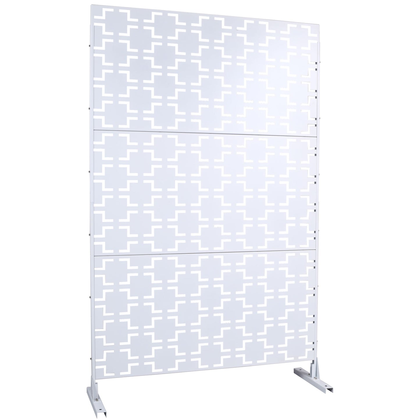 Outdoor & Indoor Metal Privacy Freestanding Decorative Screen