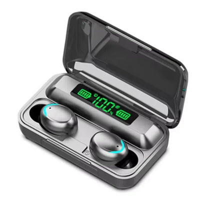 New F9 Bluetooth Headphones 9D Stereo High Bass Sport Earphones Handfree Touch Control Tws Wireless Earbuds Waterproof Headset
