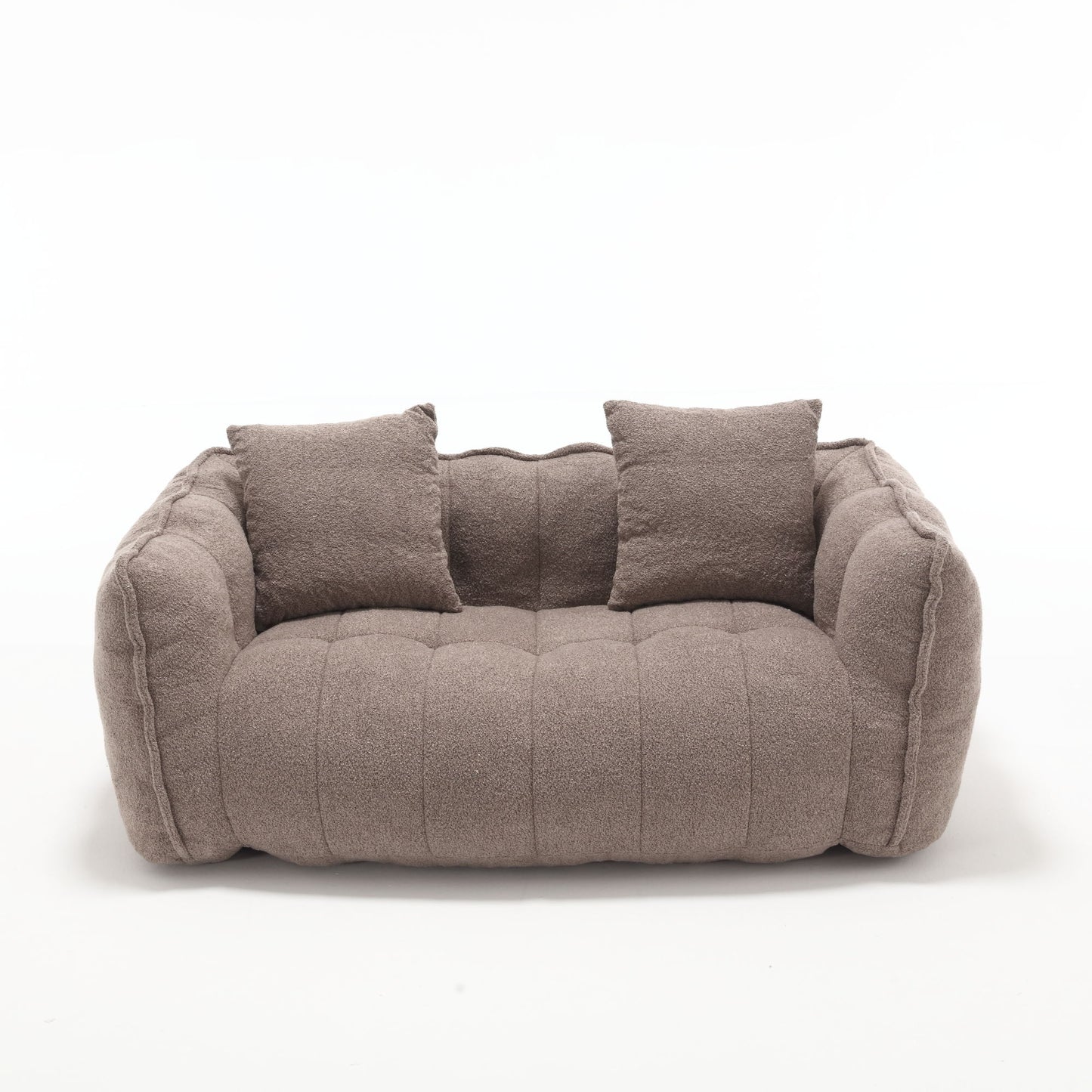 Cozy Beanbag Chair With High Resilience Foam Core For 2