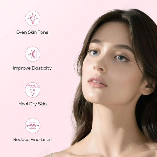 5/6pcs/set Japan Sakura Skin Care Set Serum Rejuvenating Cream Glowing Moisturizer Fade Blemishes