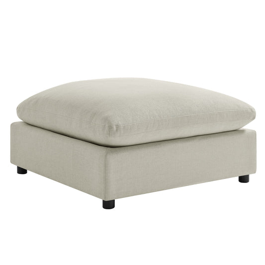 Cassandra - Square Ottoman - Beige
