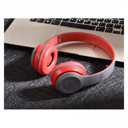 P47 Foldable Wireless Bluetooth 50 HIFI Stereo Bass Headphones for Music Gaming Kids Girls Smartphone Audio Earphones Device
