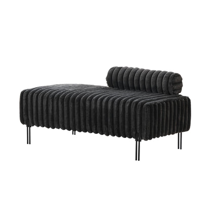 Mini Loveseat With Adjustable Backrest - Charcoal
