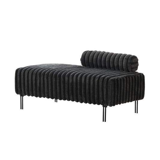 Mini Loveseat With Adjustable Backrest - Charcoal