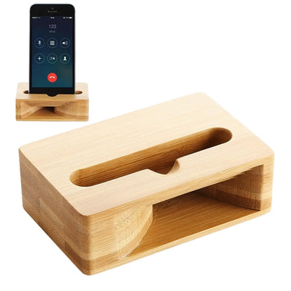 Wooden Phone Speaker Amplifier Bracket Desktop Wooden Cell Phone Speaker Amplifier Office Desk Accessories For Clear Calls