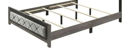 Jehoram - Queen Bed - Gray