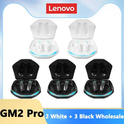 GM02 Bluetooth 5.3 Earphones Sports Headset Wireless In-Ear Gaming with Mic Dual Mode Music Headphones New
