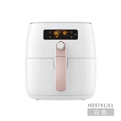 Air fryer new oil-free electric fryer household fully automatic multifunctional 4.5L large capacity HD9741
