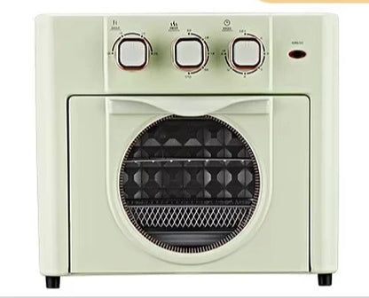 Large capacity multifunctional household air fryer oven, stainless steel electric oven combination, French interface