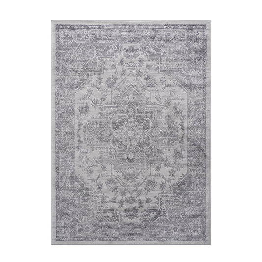 Marfi - 8' X 10' Oriental Area Rug - Silver
