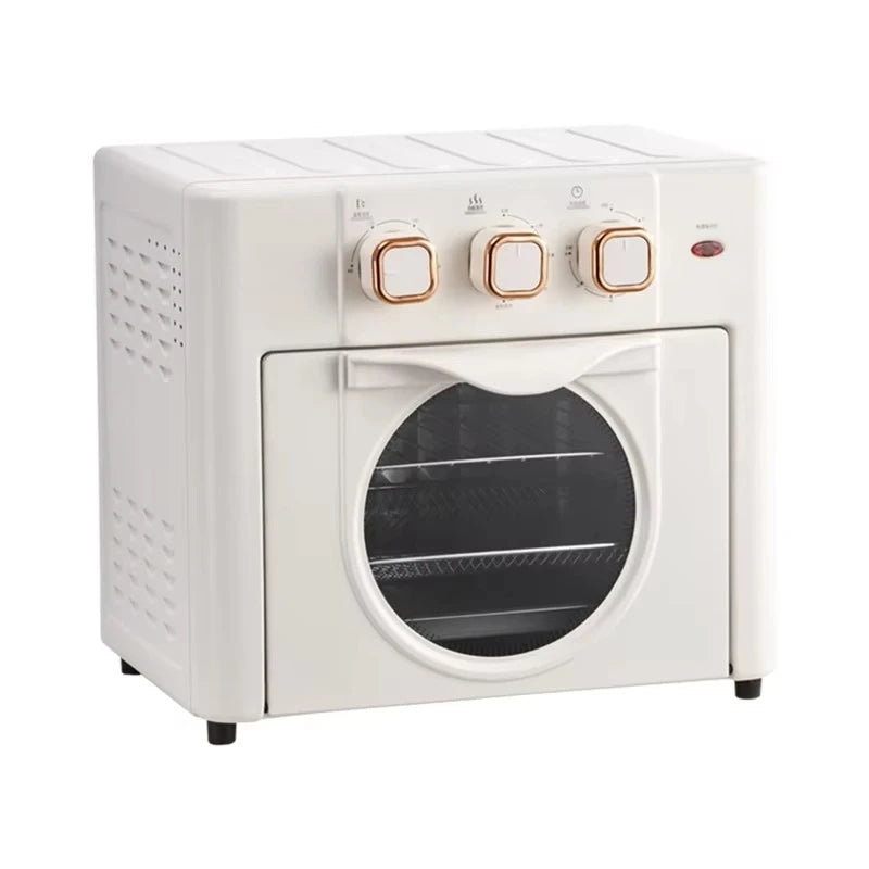 Large capacity multifunctional household air fryer oven, stainless steel electric oven combination, French interface