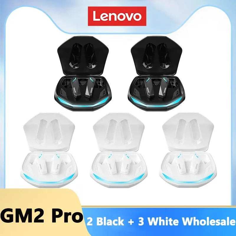 GM02 Bluetooth 5.3 Earphones Sports Headset Wireless In-Ear Gaming with Mic Dual Mode Music Headphones New
