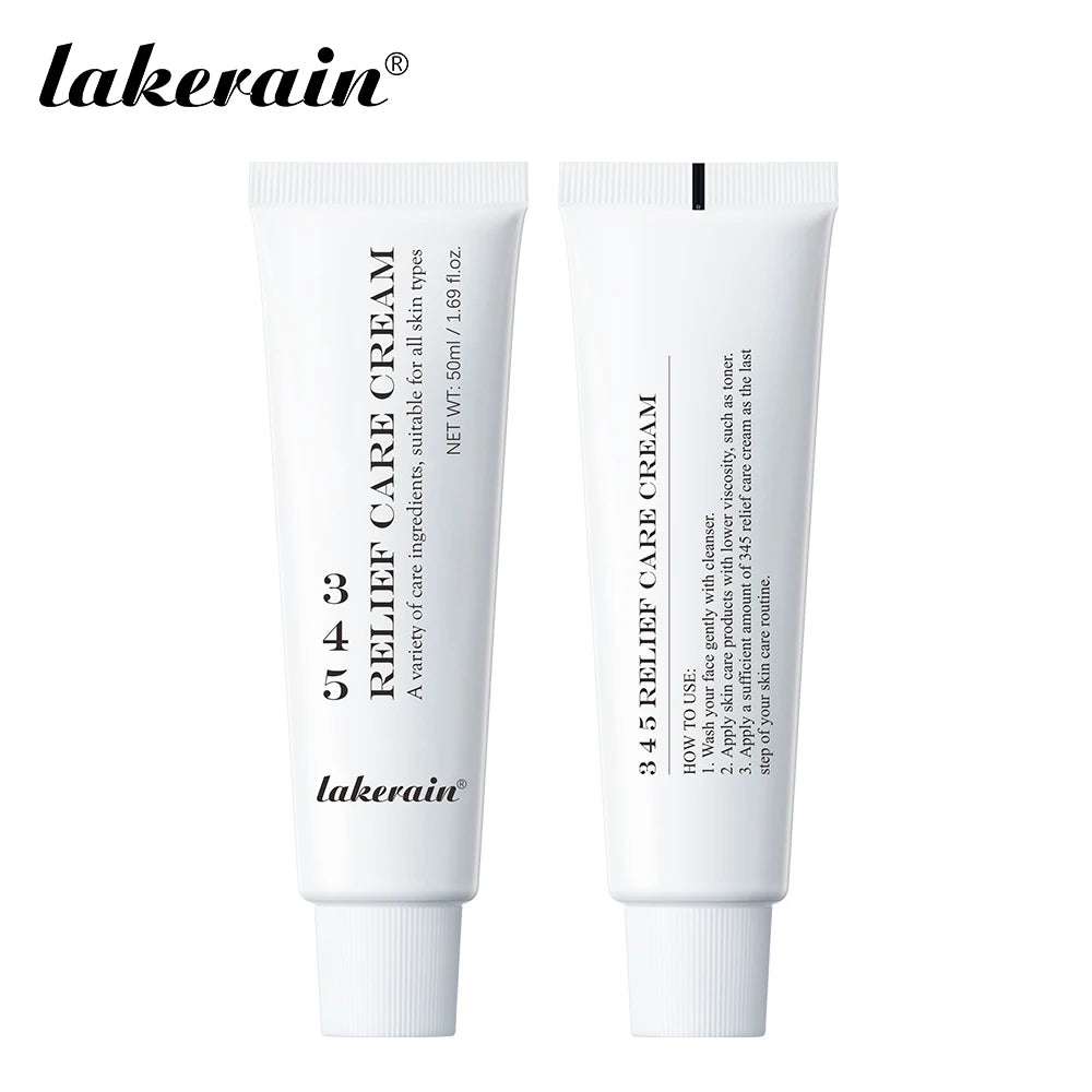 345 Relief Cream solution to skin problems Anti-sugar and antioxidant  Address Blemishes Nourish Long lasting Moisturizer Korean
