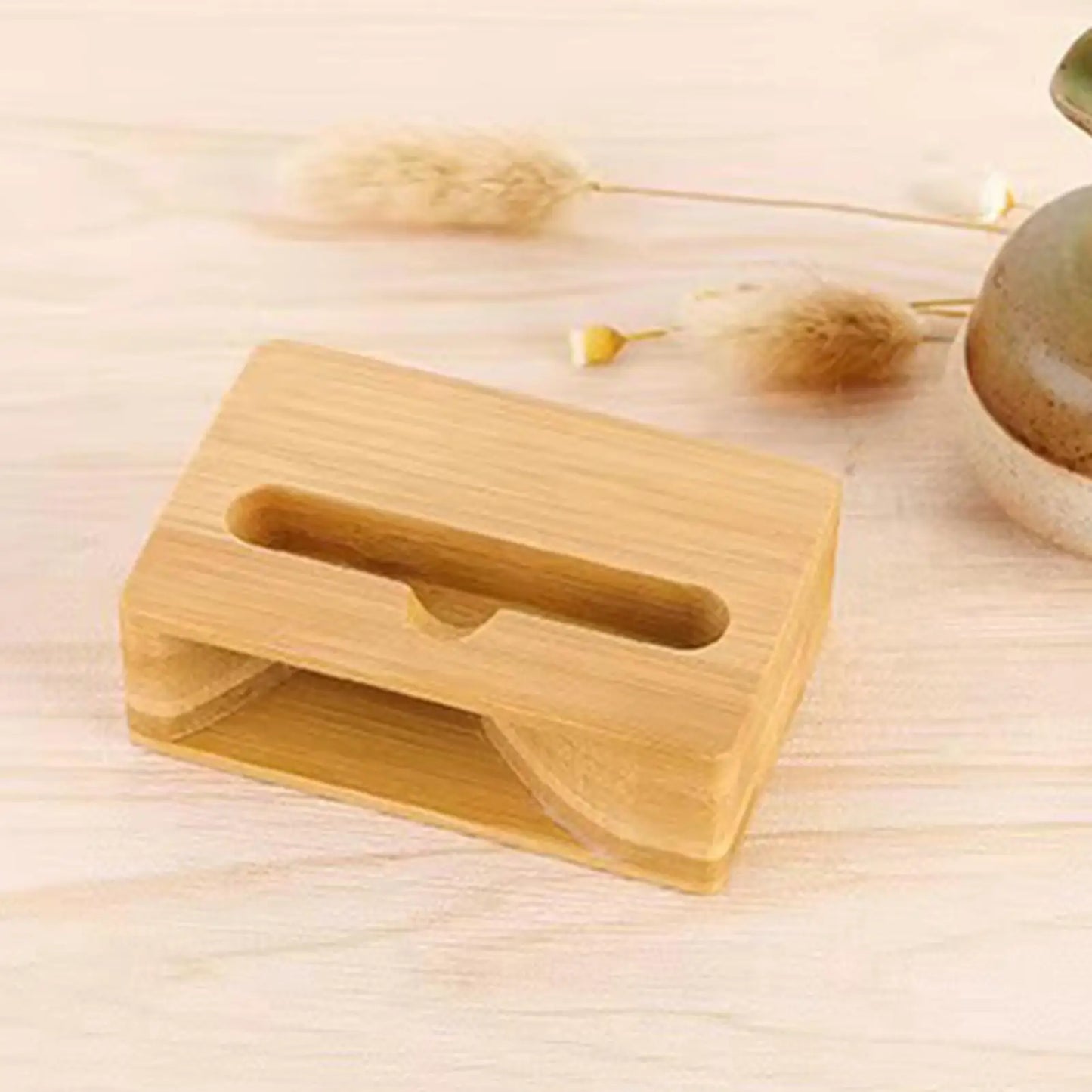 Wooden Phone Speaker Amplifier Bracket Desktop Wooden Cell Phone Speaker Amplifier Office Desk Accessories For Clear Calls