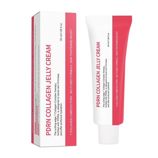 PDRN Collagen Jelly Cream Anti-wrinkle Firms Lifts Accelerate Tissue Repair & Boost Elasticity 7 Collagen Complex + PDRN Synergy
