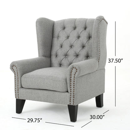 Mid Century Modern Arm Reading Chair For Living Room