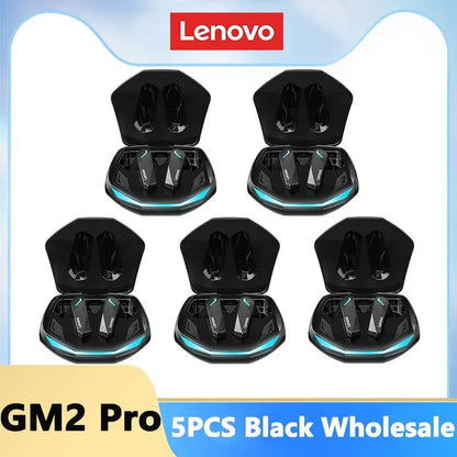 GM02 Bluetooth 5.3 Earphones Sports Headset Wireless In-Ear Gaming with Mic Dual Mode Music Headphones New